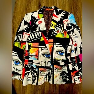 Men’s vintage pattern blazer